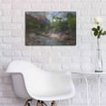 thumbnail image 5 of Luxe Metal Art 'Banks of Zion - Zion National Park' by Darren White, Metal Wall Art, 24"x16", 5 of 7