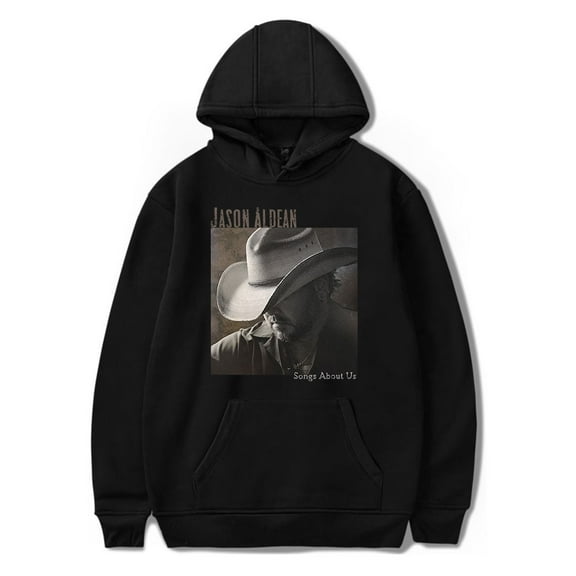 Jason Aldean Songs About Us Hoodie Unisex Hooded Sweatshirt Long Sleeve Streetwear Pullover Clothes