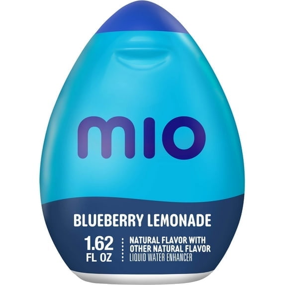MiO Blueberry Lemonade Sugar Free Water Enhancer, 1.62 fl oz Bottle (Pack of 3)