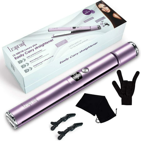 Hair Straightener and Curler 2 in 1, Professional Flat Iron for All Hair  Styles, Advanced Ionic Technology & 265℉-450℉ & MCH Quickly 15 Second  Heating, Best Gifts for Women/Girls/Wife/Mother's Day | Walmart Canada