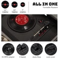thumbnail image 4 of Tocadiscos Bluetooth 10 en 1 ORCC con CD, casete y radio, 4 of 8