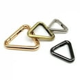 thumbnail image 4 of 5pcs Triangle Spring Gate O Ring Openable Leather Bag Handbag Belt Strap Buckle Connect Keyring Pendant Key Snap Clasp Clip DIY, 4 of 9