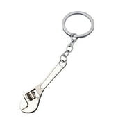 Mightlink Keychain Delicate Craft High Hardness Corrosion-resistant Mini Utility Pocket Ruler Hammer Wrench Key Ring for Daily Use