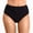F-Black, variant on Women's Casual Mid Waist Bikini Bottoms Summer Triangle Swim Briefs Comfortable Swim Bottoms（F-Green,M)