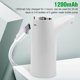 thumbnail image 2 of Dispensador de Agua PortáTil de 5 Galones, Dispensador de Bomba de Agua EléCtrica, Bomba de Botella de Agua Recargable por USB, Perfecto para Barbacoas, Viajes de PíCnic, Camping, en Casa (Blanco) Xishao Menaje de cocina, 2 of 6