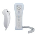 thumbnail image 1 of Wii Remote Controller And Nunchuk, Wii Remote Plus Controller Motion Plus With Nunchuck Wii Remote Control Joystick Wii Remote Game Control With Silicone Cover Hand Strap For Wii / Wii U, 1 of 7
