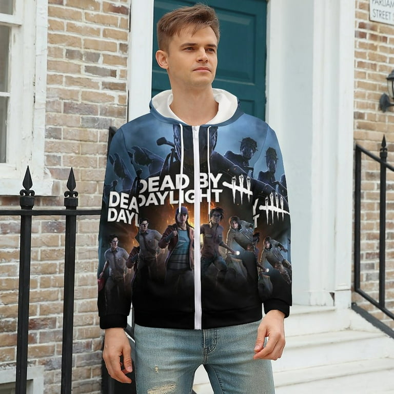 Dead by Daylight DBD Zip Up Hoodies Unisex Realistic 3D Print