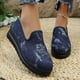 thumbnail image 3 of Xucatan Women's casual shoes, comfortable round-headed flat shoes cowboy uppers, casual shoes suitable for daily walking and work. Gift, 3 of 8