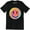Black, variant on Happy Colorful Smile Face Emoji Emoticon Printed Funny Men's T-Shirt