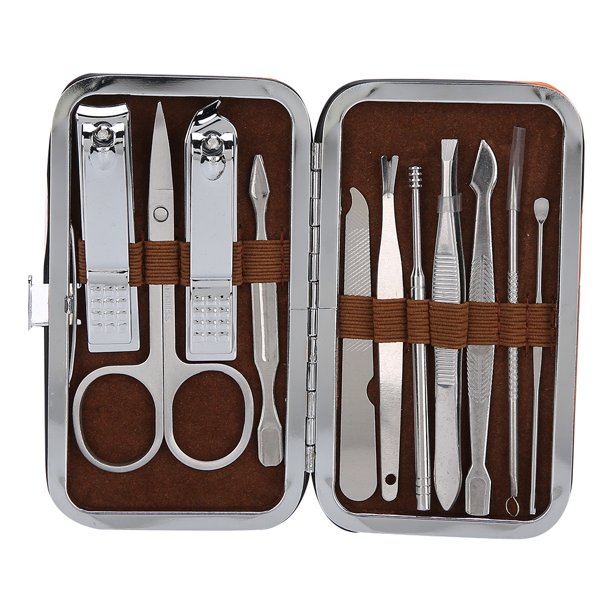 Juego De Pinzas Para Uñas Profesional, Juego De Cortaúñas Para Manicura, Juego De Cortaúñas Para El Hogar, Mujeres Y Hombres, Para Viajes, Para Salón De Uñas