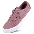 thumbnail image 3 of JENN ARDOR Womens Canvas Shoes Play Sneakers Slip on Fashion Shoes Low Tops Casual Tennis Shoes, 3 of 10
