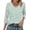 #0029-Multicolor, variant on Pounoo Womens Summer Tops V Neck Retro Floral Print 3/4 Sleeve Tops for Women Casual Loose Tee Shirts Beach Vacation Outfits Gift