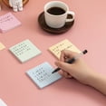 thumbnail image 6 of 4 Books of Convenient Memo Pads Small Memo Pads Non-stick Memo Pads Note Paper Office Supplies, 6 of 6