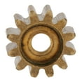 thumbnail image 3 of 12 Tooth Servo Gear, Sturdy Brass MOD 0.8 Servo Gear Practical  For Industry For Factory, 3 of 8