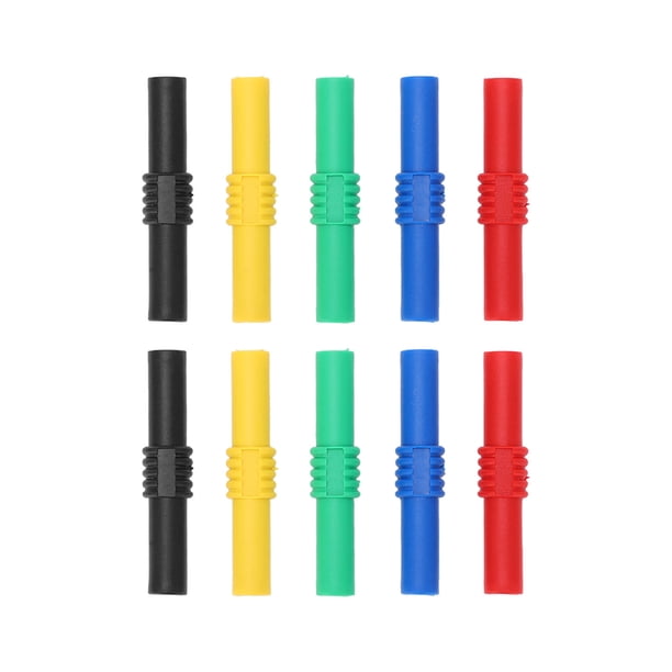 Conectores electrónicos Nikou acoplador banana aislado 4 mm