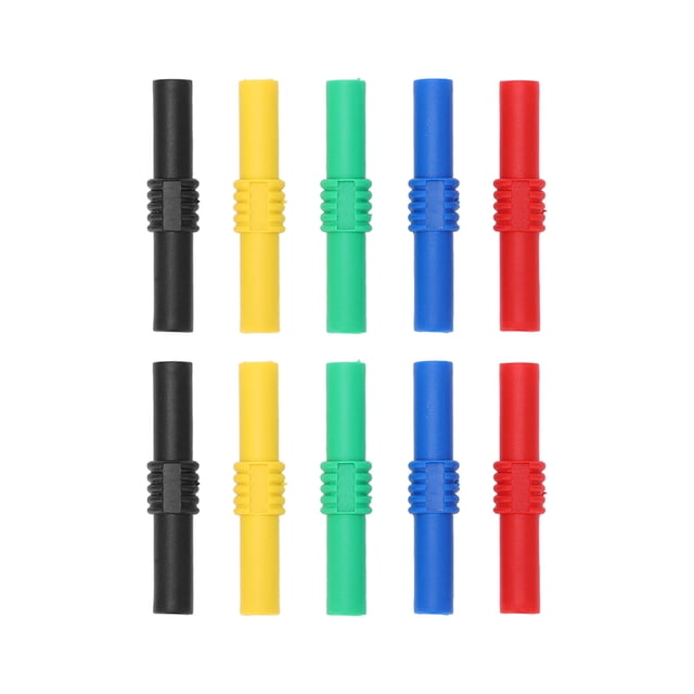 Conectores electrónicos Nikou acoplador banana aislado 4 mm