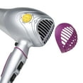 thumbnail image 5 of Bed Head 1875W Ionic Hair Dryer, Silver/Pink with Concentator, 5 of 7