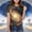 Multicolor10, variant on Fnooota Girls T Shirts, Crew Neck Summer Gradient Print Fashion Short Sleeve Tops Multicolor Size 10-12