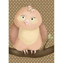 Oopsy daisy Olga The Owl Canvas Wall Art by Meghann O Hara 10x14 Inch