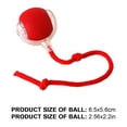 thumbnail image 2 of Jouets Interactifs pour Chat Balle Roulante Automatique Jouets Rechargeables pour Chat (Rouge), 2 of 6
