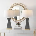thumbnail image 4 of SAFAVIEH Onder 27 in. Geometric Table Lamps, Grey, Set of 2, 4 of 8