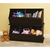 Badger Basket - Stackable Storage Cubbies, Espresso