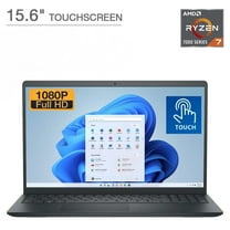2025 Newest Dell Inspiron 15 3535 15.6" FHD Touchscreen Laptop , AMD Ryzen 7 7730U ,32 GB RAM 1 TB SSD ,Wi-Fi, Webcam, Bluetooth,Windows 11 Home Black