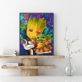 thumbnail image 4 of Cuadros Decorativos 5D DIY Diamond Painting Kits Groot Full Round Drill Wall Decor Art Crafts Mosaico Tmvgtek embutido en tela, 4 of 9