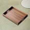 thumbnail image 5 of Gnmfd Large Wooden Tea Tray with Cup Organizer and Candy Fruit Tray for Home, Office, Kitchen, Multi-Use Serving, Storage Shelves, Closet Organizers, Holiday Decor, 5 of 6