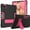 Black+Rose, variant on Case for iPad Pro 12.9 Inch 2021/2020/2018, Kickstand Shockproof Kids Proof Case Heavy Duty High Impact Resistant Hybrid Three Layer Rugged Defender Full Body Protection Case, Rosegold