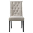 thumbnail image 2 of ACME Yabeina Side Chair in Beige and Gray (Set of 2), 2 of 10