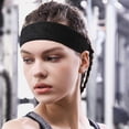 thumbnail image 3 of Bandas para el Sudor jinwen Toalla Diadema Deportiva Elástica Suave, 3 of 7