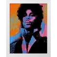 thumbnail image 2 of Stephen Chambers 19x24 White Modern Wood Framed Wall Art Titled - Prince2, 2 of 6