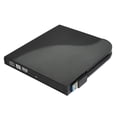 thumbnail image 1 of Unidad de Grabadora de Portátil USB 3.0 +/-ROM RW Computadoras de Escritorio Externas para Computadoras Portátiles con Windows, Negro Hugo Grabadora de CD USB, 1 of 10