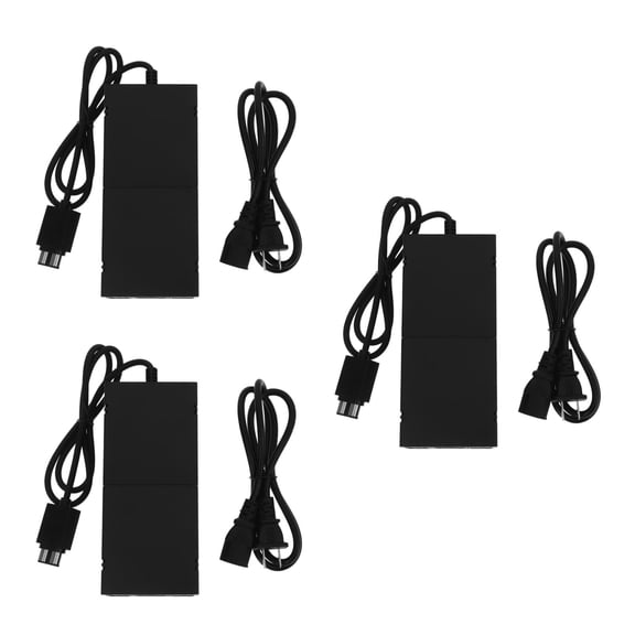 IMIKEYA 3Pcs Ac Adapter Power Supply 135W Charger for Game Machine Black