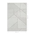 thumbnail image 2 of Tapis décoratif blanc cassé Mira Mainstays, 2 pi x 3 pi, 2 of 4
