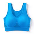 thumbnail image 5 of Munlar High Impact Sports Bras for Women Supportive No Wire Seamless Light Blue Plus Size Bras M, 5 of 5