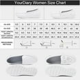 thumbnail image 5 of YOURDIARY Women's Hollow Nurse Shoes Breathable Platform Loafers Low Top Work Shoes Dance Shoes, 5 of 5