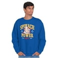 thumbnail image 5 of Popeye Spinach Power Since 1929 Sweatshirt for Men or Women Brisco Brands M, 5 of 6