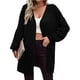 thumbnail image 1 of Puntoco Mujer Abrigo Moda Mujer Sólido Suelto Manga Larga Cardigan Abrigo Blusa Navidad Liquidación Puntoco Puntoco-3816, 1 of 6
