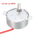 thumbnail image 5 of Uxcell Synchronous Gear Motor AC 24V 2-2.4RPM 50-60Hz CCW/CW 4W for Electric Fan, 5 of 5