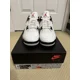 thumbnail image 3 of Ni - ke Size 10 - Jordan 4 Retro OG Mid White Cement, 3 of 5