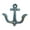 Blue, variant on AOOOWER Sturdy Iron Anchors Hook With Antique Design Easy Installation Wall Mounted Hooks For Entryway Living Room Storage