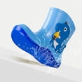 thumbnail image 5 of Hpapadks Toddler Rain Boots Elastic Mouth Textured Soles Non Slip Light Comfortable Water Boots Toddler Shoes Sky Blue 5.5-6 Years, 5 of 7