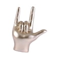 thumbnail image 4 of Love You Finger Gesture Estatua Estatuilla Rock Mano Escultura Música Gesto Figura para Mesa Centro de mesa Escritorio Oficina Decoración champán perfecl estatua escultura, 4 of 8