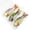 Grey1, variant on 3Pcs Sinking Hard Swimbait Lures Slow Sinking Segmented Bass Swim Bait Multi Jointed Scale Hard Bait For Outdoor Fishing(Grey1-9.5Cm)