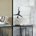 thumbnail image 2 of 11" x 19" Black Marble Gymnast Sculpture with Gold Cube Base, by DecMode, 2 of 8