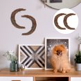 thumbnail image 1 of OULII 2Ud Marco De Rattan Lunar Para DIY Con Estructura Firme Y Uso En, 1 of 7