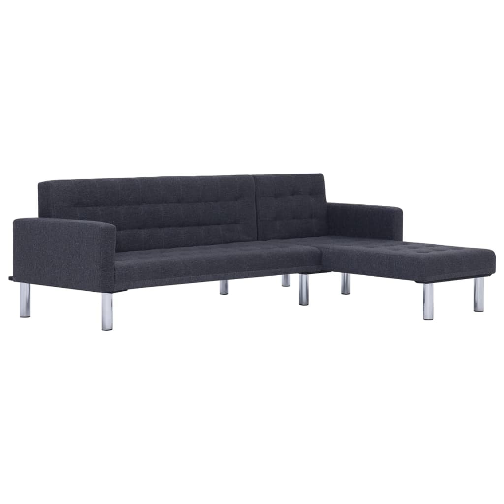 Lowestbest 85" Sofa Bed, Faux Leather L-Shaped Multifunction Sleeper Sofa Convertible Sofa Lowestbest 85" Sofa Bed, Faux Leather L-Shaped Multifunction Sleeper Sofa Convertible Sofa