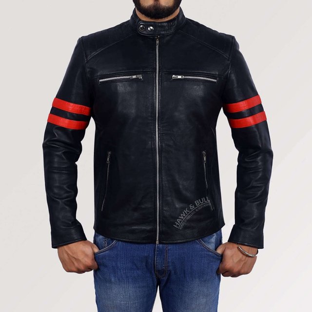 Best Motorcycle Jacket Leather Riding Jackets Black Leather Biker Jacket Motorcycle Jackets For Men Black Leather Motorcycle Jacket size S